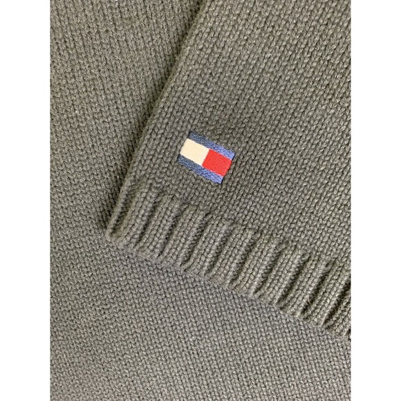 Tommy Hilfiger Men Casual Outdoor Long Sleeve Cotton Sweater Size Large Black - Picture 5 of 7